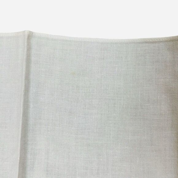 Vintage Pink Flower Linen Tea Towels Set 2 Lace Edge 22x14 Appliqué Embroidered - Picture 6 of 16